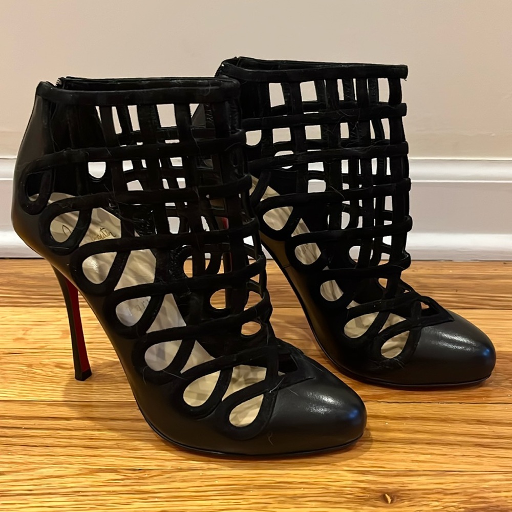 AUTHENTIC CHRISTIAN LOUBOUTIN BOOTIES